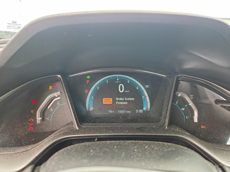 2017 Honda VIN SHHFK7H54HU221142 COPART salvage auction — FRONT END, Tx - Salvage Vehicle Title, sold $3,500 on 2026-07-28 (photo 9)
