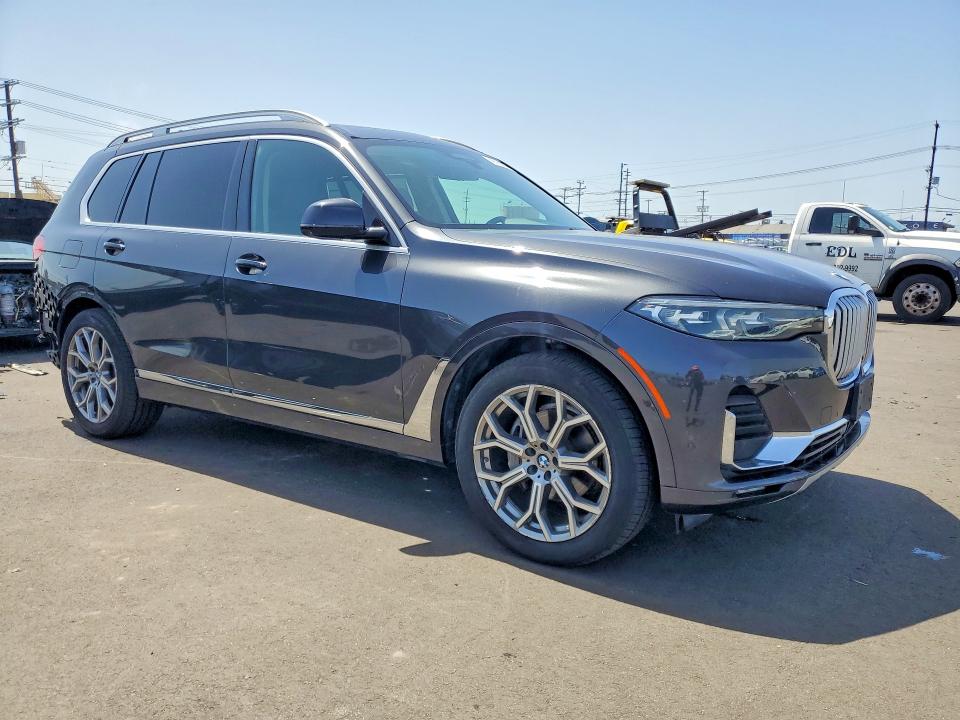 2019 BMW X7 VIN 5UXCW2C58KL083840 COPART salvage auction — REAR END, Ca - Salvage Certificate, sold $24,300 on 2026-07-13 (photo 4)