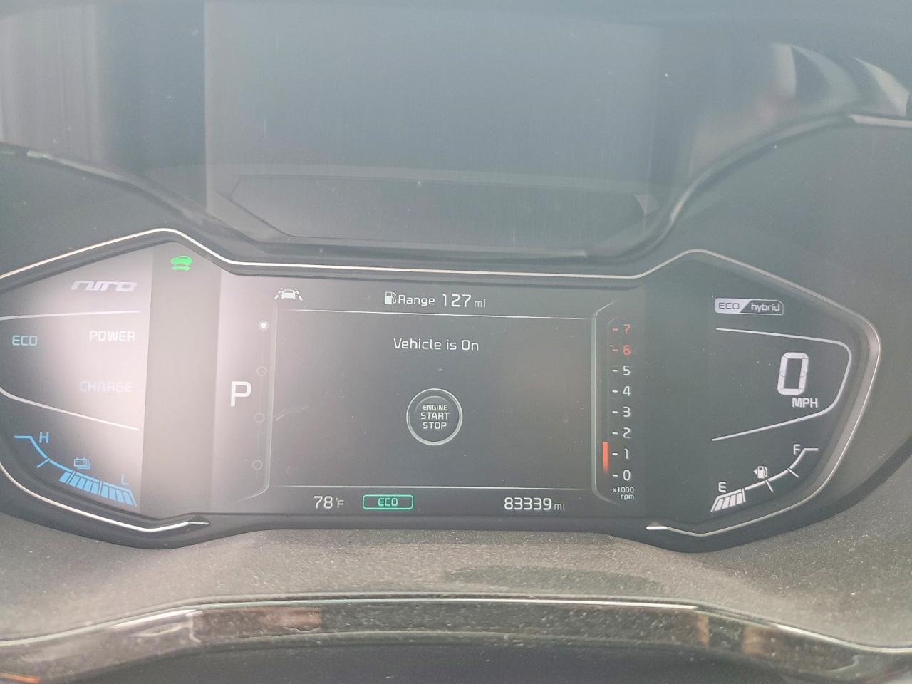 2022 Kia Niro VIN KNDCE3LC7N5495748 COPART salvage auction — Hail, KS - CERT OF TITLE-SALVAGE, sold $7,100 on 2026-07-07 (photo 9)
