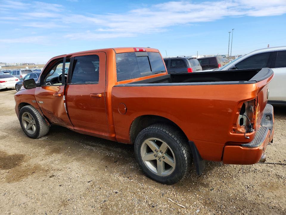 2010 Dodge Ram 1500 VIN 1D7RV1CT7AS167469 COPART salvage auction — UNDERCARRIAGE, Ab - Bos - Salvage, sold $675 on 2026-07-09 (photo 2)