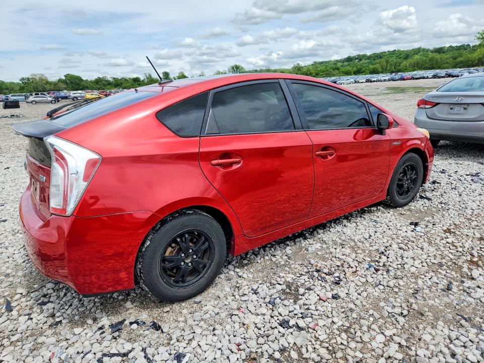 2012 Toyota Prius VIN JTDKN3DU5C1502039 COPART salvage auction — MINOR DENT/SCRATCHES, Il - Certificate Of Title, sold $1,850 on 2026-07-22 (photo 3)