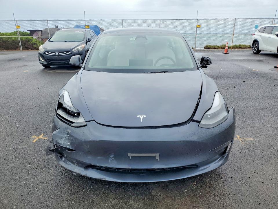 2023 Tesla Model 3 VIN 5YJ3E1EA9PF699730 COPART salvage auction — FRONT END, Hi - Certificate Of Salvage, sold $2 on 2026-07-27 (photo 5)