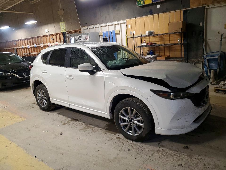 2025 Mazda Cx-5 VIN JM3KFBCL9S0605024 COPART salvage auction — FRONT END, In - Cert Of Title-Salvage Title, sold $200 on 2026-07-24 (photo 4)