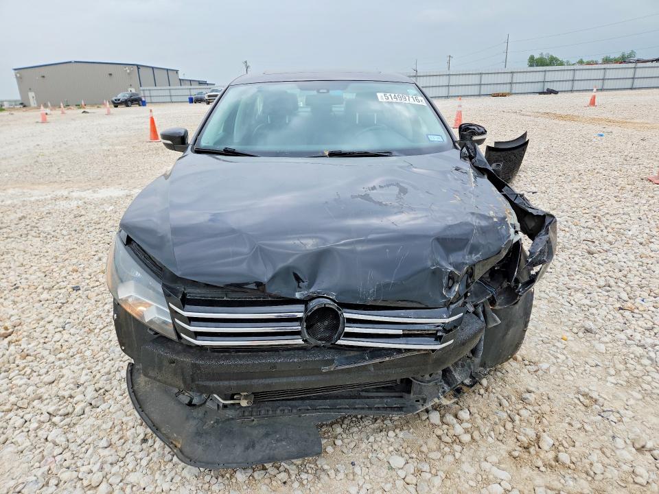 2014 Volkswagen Passat VIN 1VWBT7A38EC074822 COPART salvage auction — FRONT END, Tx - Salvage Vehicle Title, sold $800 on 2026-07-02 (photo 5)
