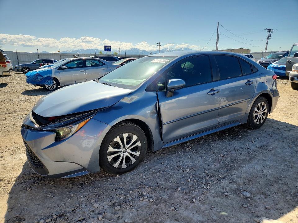 2022 Toyota VIN JTDEAMDEXNJ052558 COPART salvage auction — FRONT END, Ut - Salvage Certificate, sold $5,200 on 2026-07-10 (photo 1)