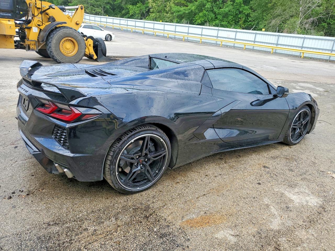 2022 Chevrolet Corvette Stingray VIN 1G1YA3D43N5113829 COPART salvage auction — Undercarriage, TX - SALVAGE VEHICLE TITLE, sold $30,000 on 2026-07-06 (photo 3)