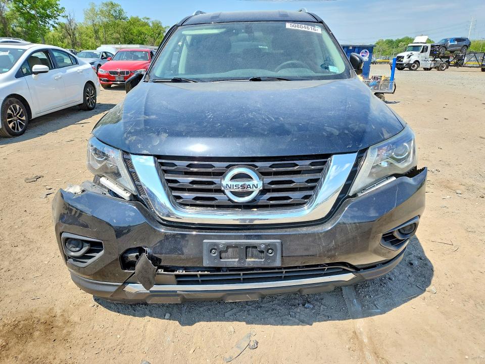 2020 Nissan Pathfinder VIN 5N1DR2AM2LC641296 COPART salvage auction — FRONT END, Md - Cert Of Salvage > 75% Damage, sold $2,200 on 2026-07-02 (photo 5)