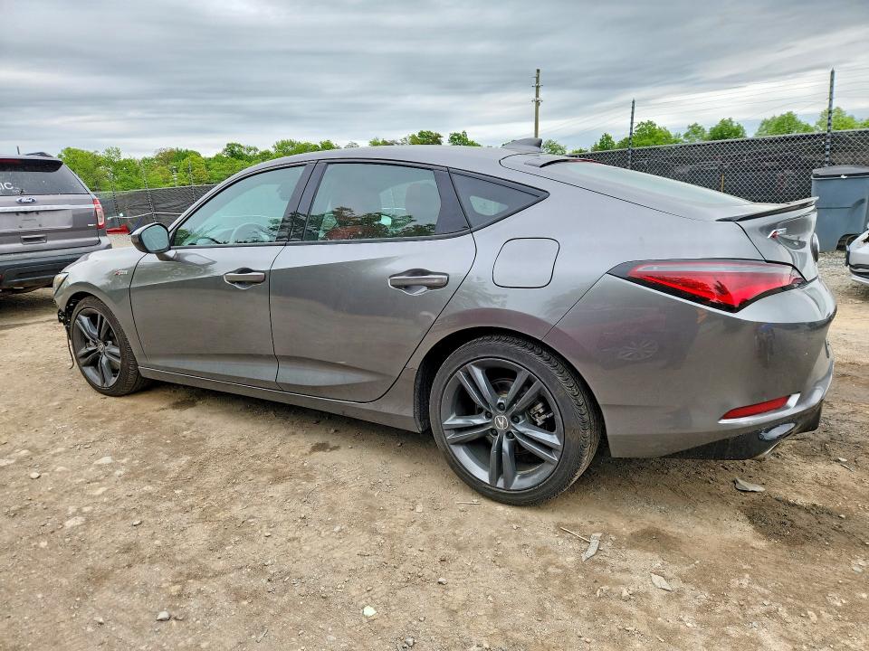 2024 Acura Integra VIN 19UDE4H33RA019675 COPART salvage auction — FRONT END, Md - Cert Of Salvage > 75% Damage, sold $11,000 on 2026-07-23 (photo 2)