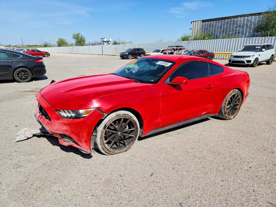 2015 Ford Mustang VIN 1FA6P8AM7F5400421 COPART salvage auction — FRONT END, Az - Cert Of Title - Salvage, sold $1,750 on 2026-07-10 (photo 1)