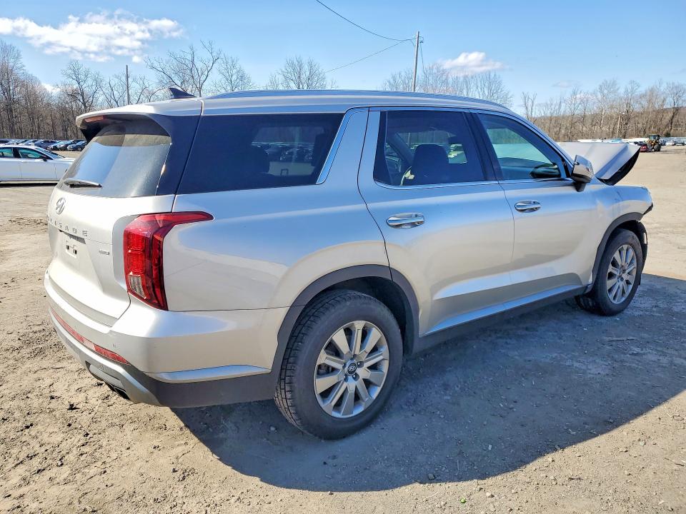 2025 Hyundai Palisade VIN KM8R2DGE7SU874718 COPART salvage auction — FRONT END, Id - Salvage Certificate Of Title, sold $8,700 on 2026-07-09 (photo 3)