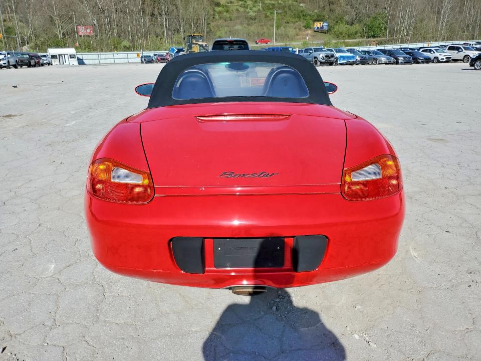 2002 Porsche Boxster VIN WP0CA29862U620846 COPART salvage auction — MINOR DENT/SCRATCHES, WV - SALVAGE CERTIFICATE, sold $1,750 on 2026-07-30 (photo 6)