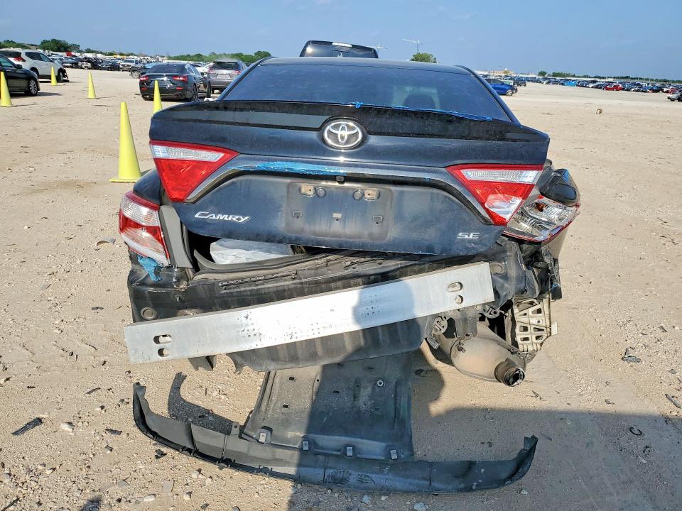 2016 Toyota Camry VIN 4T1BF1FK4GU201906 COPART salvage auction — REAR END, Tx - Salvage Vehicle Title, sold $1,650 on 2026-07-02 (photo 6)