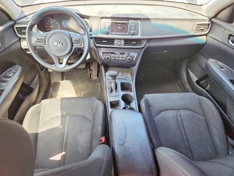 2016 Kia Optima VIN 5XXGT4L39GG016564 COPART salvage auction — FRONT END, In - Certificate Of Title, sold $975 on 2026-07-08 (photo 8)