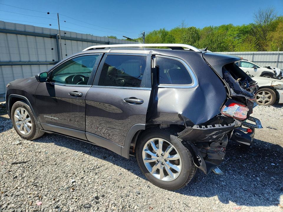 2015 Jeep Cherokee VIN 1C4PJMDB0FW698923 COPART salvage auction — REAR END, Ar - Cert Of Title-Salvage, sold $2,650 on 2026-07-22 (photo 2)