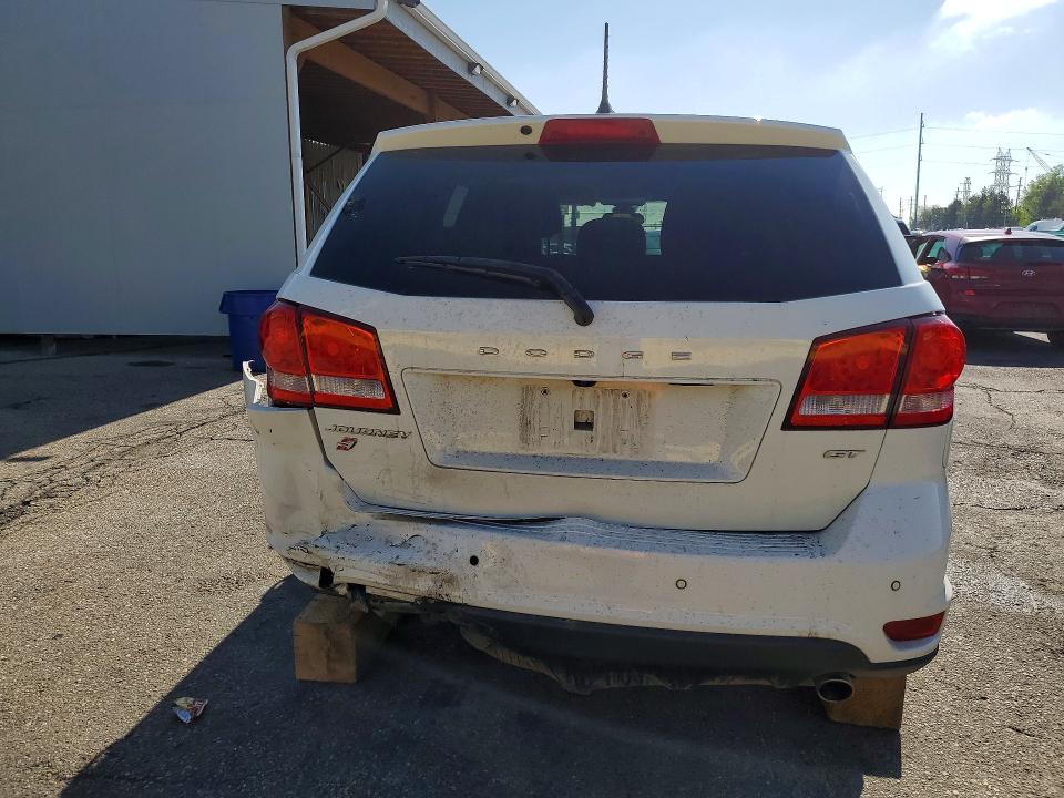 2018 Dodge Journey VIN 3C4PDDEG6JT389957 COPART salvage auction — REAR END, Salvage Title, sold $400 on 2026-08-11 (photo 6)