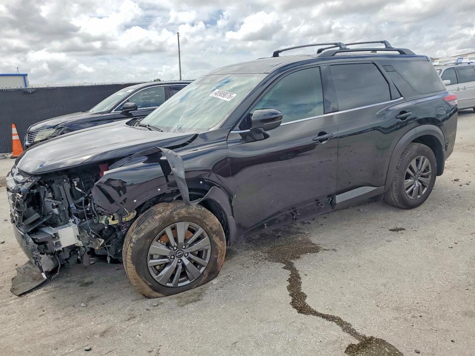 2025 Nissan Pathfinder VIN 5N1DR3BA5SC276573 COPART salvage auction — FRONT END, FL - CERT OF TITLE SLVG REBUILDABLE, sold $9,300 on 2026-07-02 (photo 1)