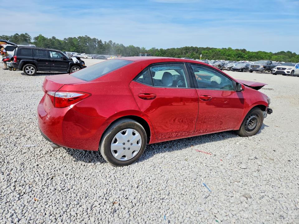 2014 Toyota Corolla VIN 5YFBURHEXEP092068 COPART salvage auction — FRONT END, Ga - Cert Of Title-Salvage, sold $775 on 2026-07-28 (photo 3)