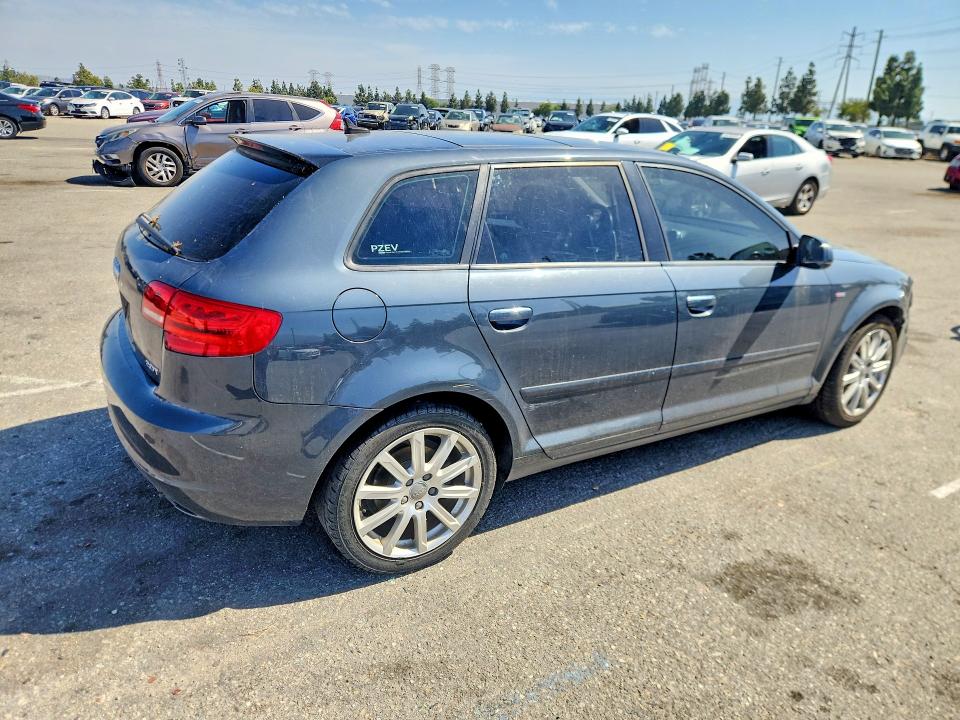 2012 Audi A3 VIN WAUKEAFM6CA103462 COPART salvage auction — FRONT END, Ca - Salvage Certificate, sold $575 on 2026-07-02 (photo 3)