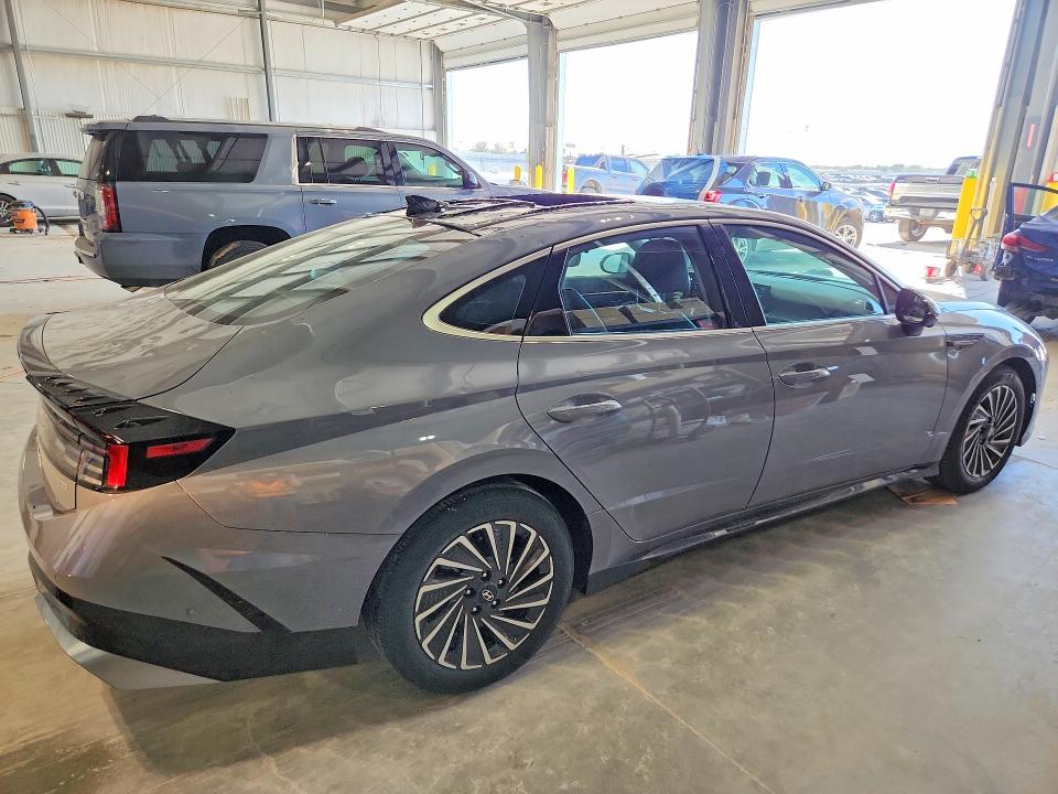 2024 Hyundai Sonata VIN KMHL54JJ2RA102335 COPART salvage auction — HAIL, NE - CERT OF TITLE-SALVAGE, sold $4,350 on 2026-07-28 (photo 3)