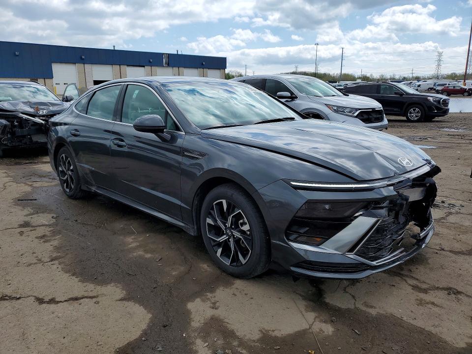 2024 Hyundai Sonata VIN KMHL64JA3RA410675 COPART salvage auction — FRONT END, Fl - Cert Of Title Slvg Rebuildable, sold $7,700 on 2026-07-28 (photo 4)