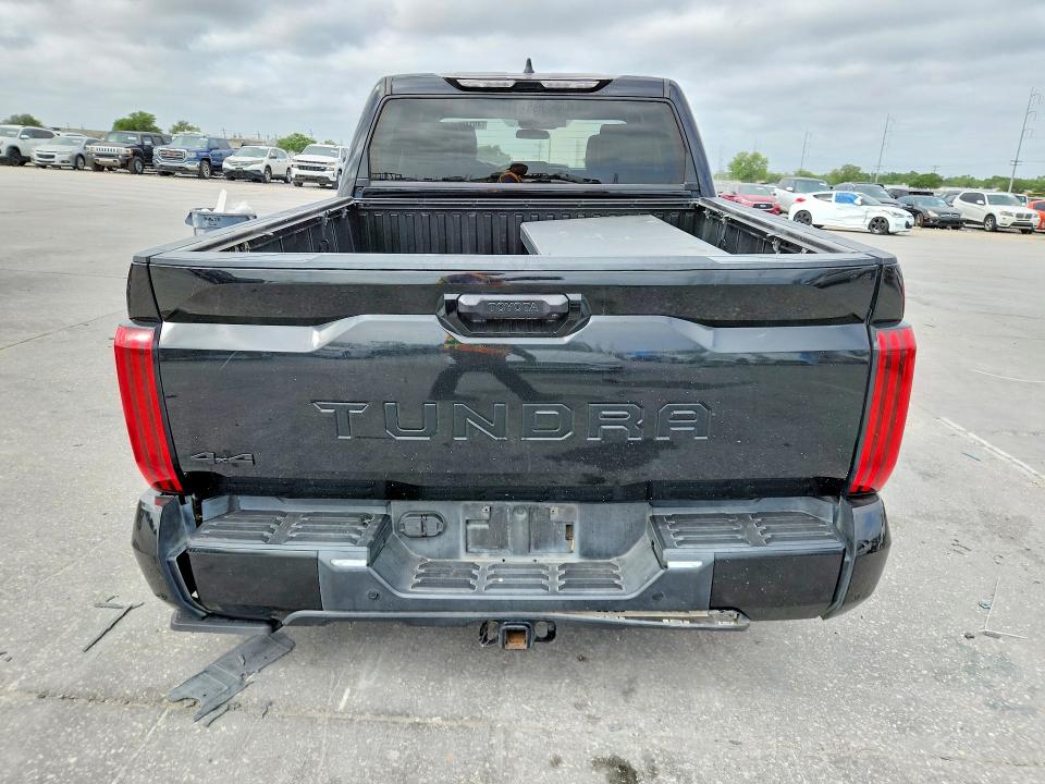 2022 Toyota Tundra VIN 5TFLA5DBXNX032343 COPART salvage auction — REAR END, Id - Salvage Certificate Of Title, sold $14,700 on 2026-07-08 (photo 6)