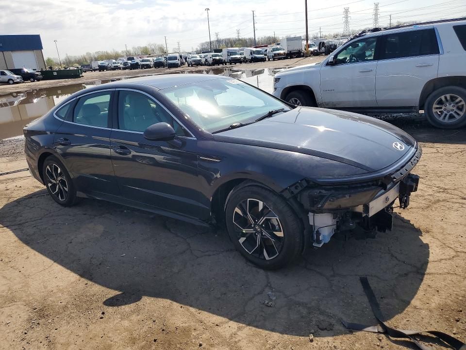 2024 Hyundai Sonata VIN KMHL64JA5RA380367 COPART salvage auction — FRONT END, Mi - Cert Of Title-Salvage Vehicle, sold $5,500 on 2026-07-14 (photo 4)