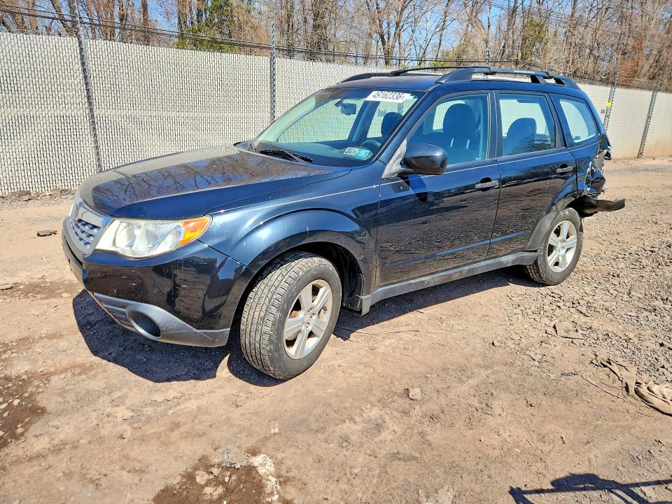 2011 Subaru Forester VIN JF2SHABC1BH724557 COPART salvage auction — REAR END, Pa - Certificate Of Salvage, sold $750 on 2026-07-08 (photo 1)