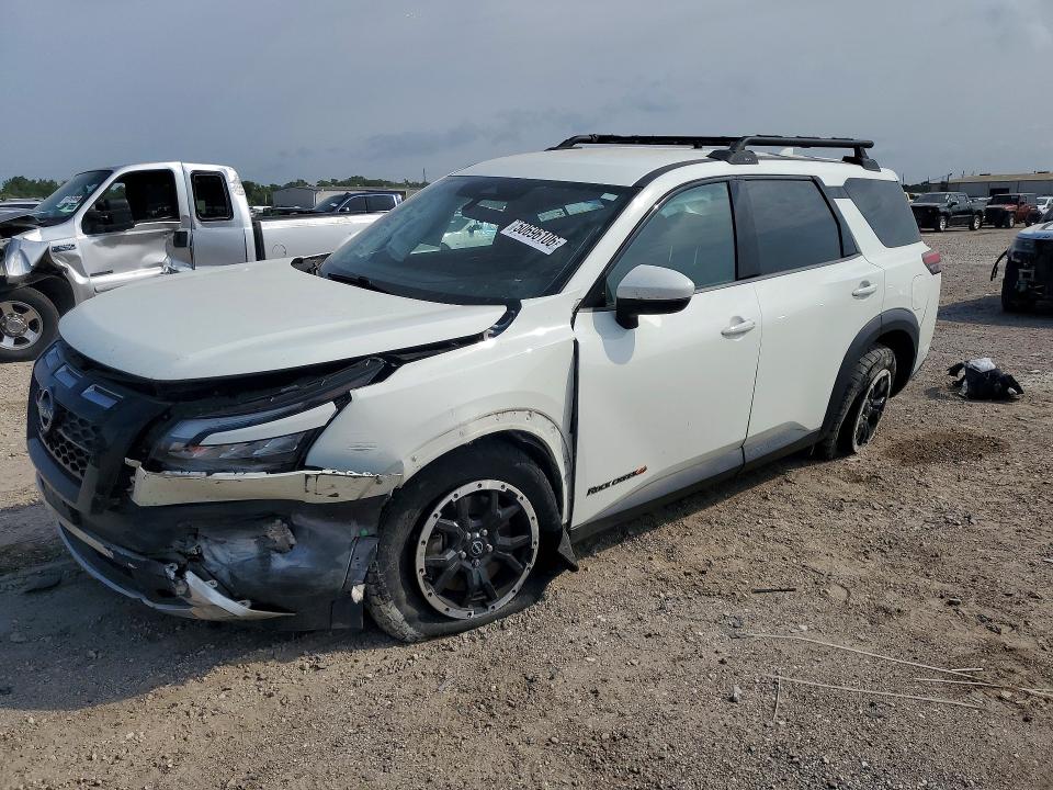 2023 Nissan Pathfinder VIN 5N1DR3BD5PC258107 COPART salvage auction — FRONT END, TX - SALVAGE VEHICLE TITLE, sold $8,900 on 2026-07-09 (photo 1)