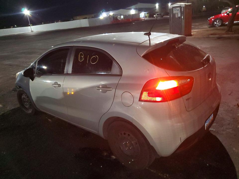 2013 Kia Rio VIN KNADN5A35D6103813 COPART salvage auction — FRONT END, NV - SALVAGE TITLE, sold $425 on 2026-07-02 (photo 2)