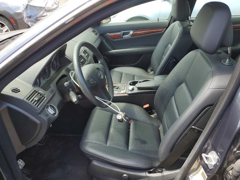 2011 Mercedes-benz C-klasse VIN WDDGF8BB4BA502667 COPART salvage auction — REAR END, Md - Cert Of Salvage > 75% Damage, sold $350 on 2026-07-27 (photo 7)