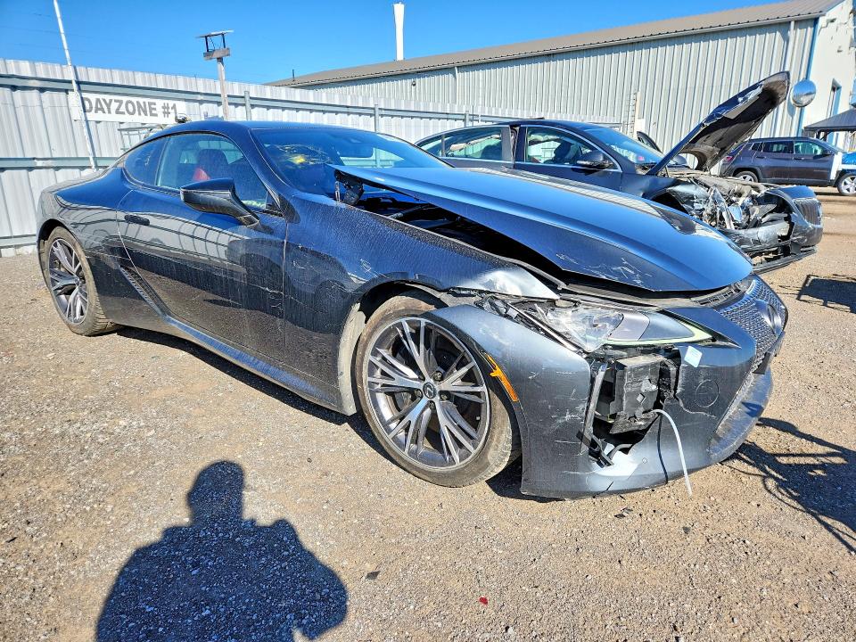 2018 Lexus Lc VIN JTHHP5AY8JA003979 COPART salvage auction — FRONT END, ON - PERMIT NO BRAND - UNFIT, sold $33,250 on 2026-07-07 (photo 4)
