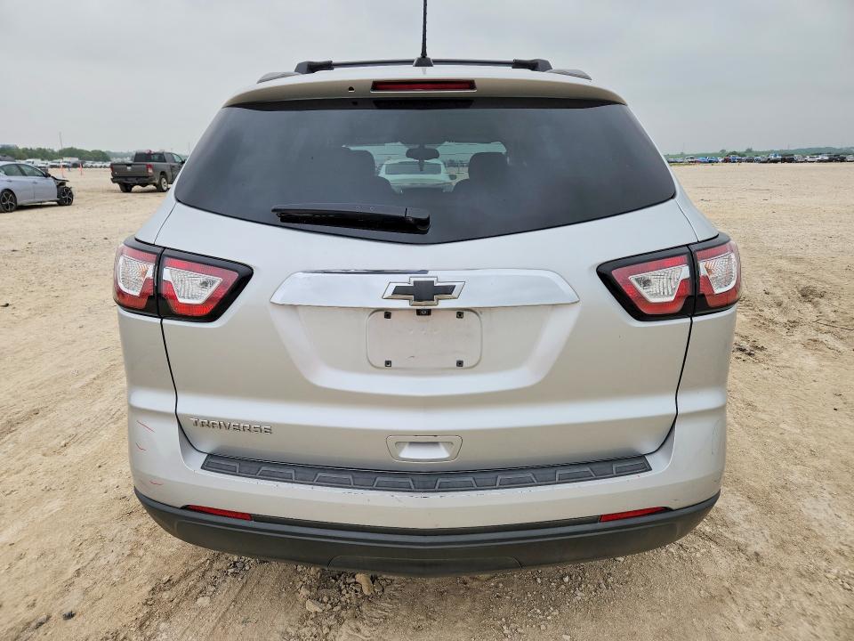 2017 Chevrolet Traverse VIN 1GNKRFED0HJ261851 COPART salvage auction — FRONT END, Tx - Salvage Vehicle Title, sold $1,700 on 2026-07-02 (photo 6)