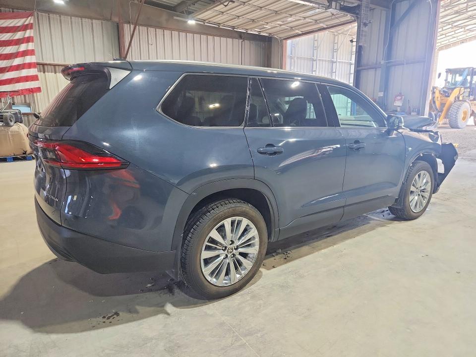 2024 Toyota Highlander VIN 5TDAAAB59RS003974 COPART salvage auction — FRONT END, MO - SALVAGE CERTIFICATE OF TITLE, sold $20,500 on 2026-07-27 (photo 3)