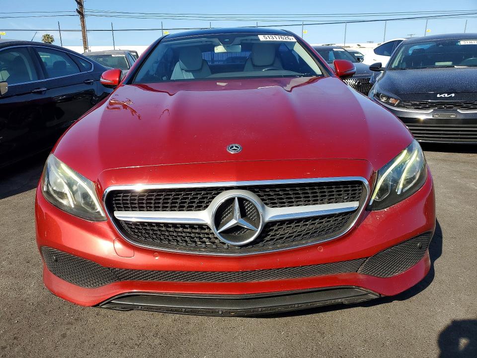 2018 Mercedes-benz E-class VIN WDD1J6FB1JF022719 COPART salvage auction — MINOR DENT/SCRATCHES, Ca - Dis/Dlr/Exp Only Clean Title, sold $7,800 on 2026-07-17 (photo 5)