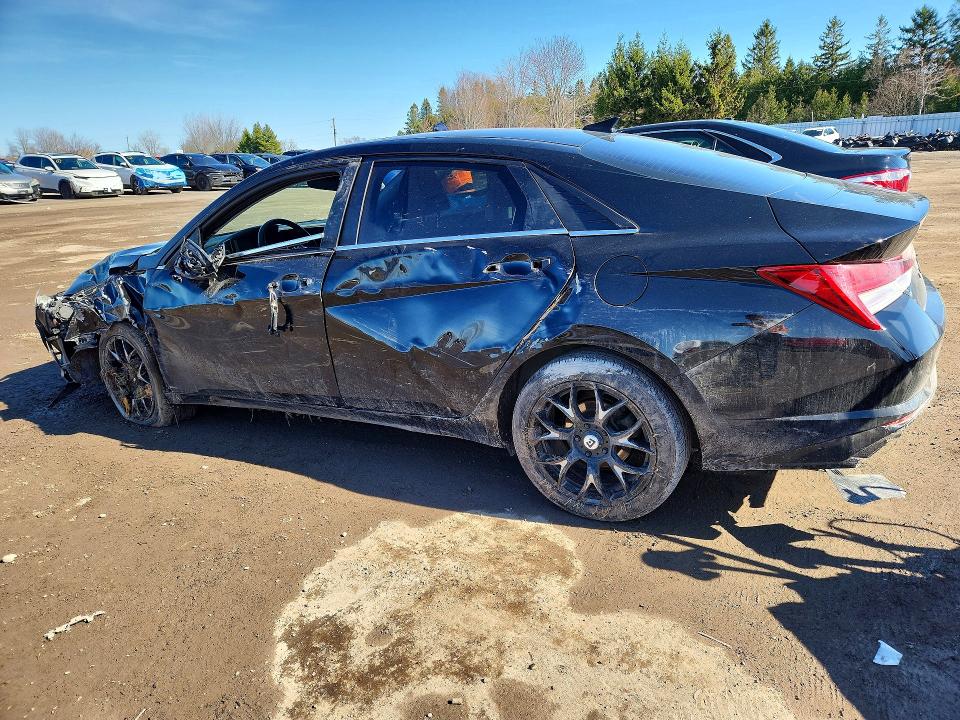 2021 Hyundai Elantra VIN KMHLN4AG7MU071403 COPART salvage auction — FRONT END, Salvage Title, sold $600 on 2026-07-21 (photo 2)