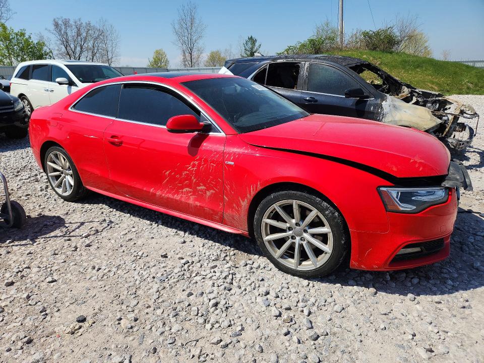 2016 Audi A5 VIN WAUM2AFR6GA027857 COPART salvage auction — FRONT END, MI - CERTIFICATE OF TITLE, sold $1,550 on 2026-07-02 (photo 4)