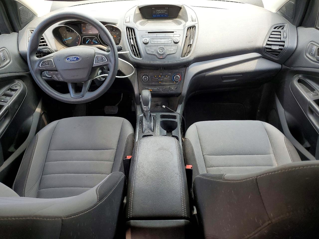 2018 Ford Escape VIN 1FMCU0F79JUB54606 COPART salvage auction — Rear End, TX - SALVAGE VEHICLE TITLE, sold $2,250 on 2026-06-25 (photo 8)
