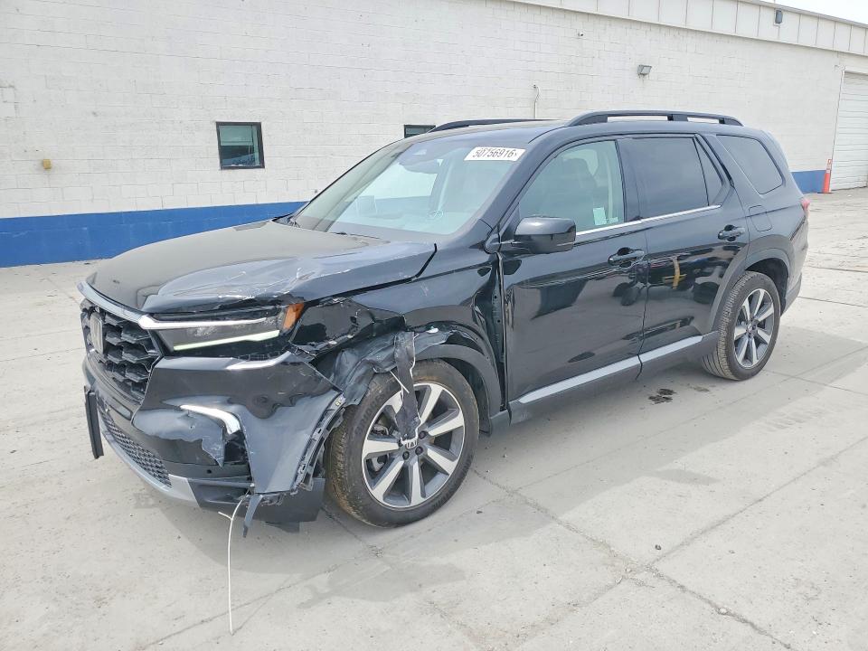 2025 Honda Pilot VIN 5FNYG1H80SB011843 COPART salvage auction — FRONT END, Salvage Title, sold $21,600 on 2026-08-17 (photo 1)