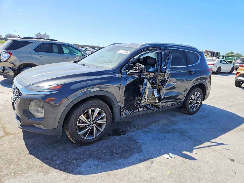 2020 Hyundai Santa fe VIN 5NMS33AD8LH192128 COPART salvage auction — SIDE, Ms - Cert Of Title-Salvaged, sold $3,550 on 2026-07-03 (photo 1)