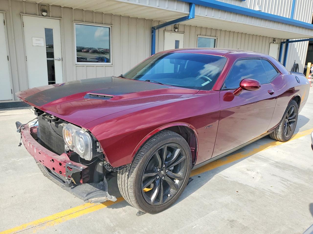 2018 Dodge Challenger VIN 2C3CDZBT5JH199819 COPART salvage auction — Front End, KY - CERT OF TITLE-SALVAGE, sold $8,900 on 2026-06-25 (photo 1)