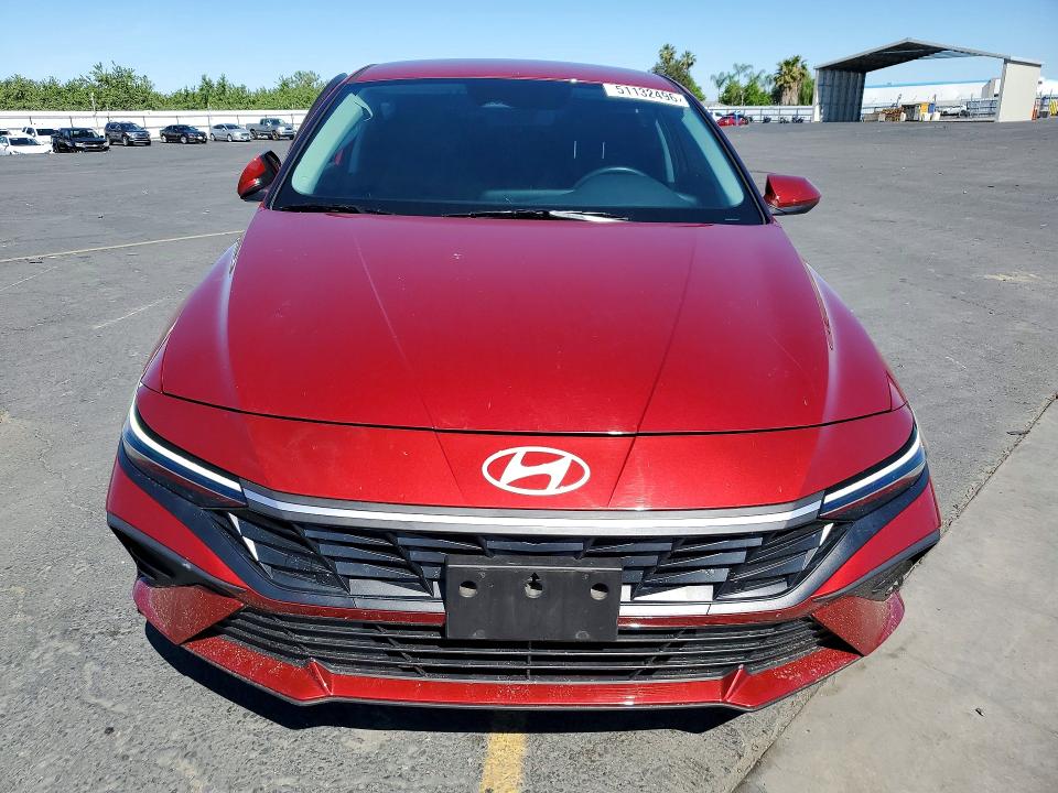 2024 Hyundai Elantra VIN KMHLM4DJ3RU105032 COPART salvage auction — SIDE, Ca - Salvage Certificate, sold $8,100 on 2026-07-27 (photo 5)