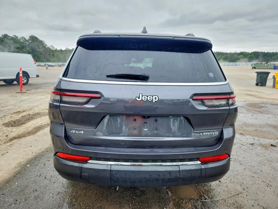 2024 Jeep Grand cherokee l VIN 1C4RJKBG0R8523415 COPART salvage auction — FRONT END, MD - CERT OF SALVAGE > 75% DAMAGE, sold $9,700 on 2026-07-17 (photo 6)