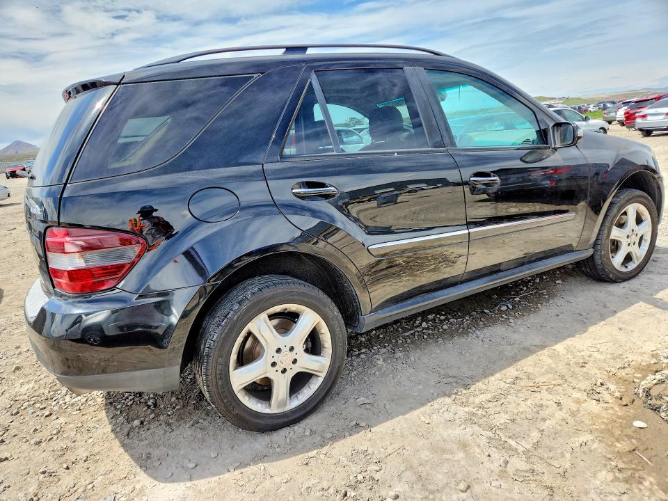 2008 Mercedes-benz Ml-class VIN 4JGBB86E58A385206 COPART salvage auction — REAR END, Tx - Salvage Vehicle Title, sold $350 on 2026-07-10 (photo 3)