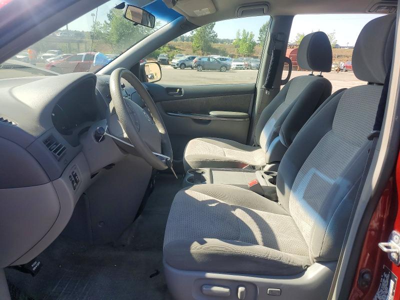 2010 Toyota Sienna VIN 5TDKK4CC7AS327154 COPART salvage auction — FRONT END, Sc - Cert Of Title-Salvage, sold $900 on 2026-07-06 (photo 7)