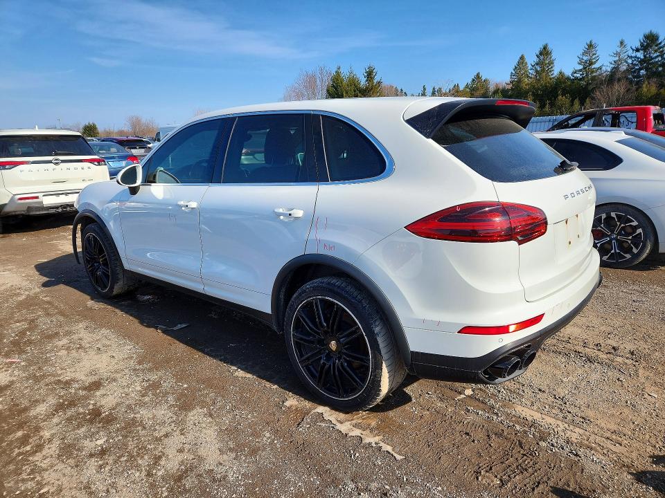 2016 Porsche Cayenne VIN WP1AA2A22GLA03261 COPART salvage auction — FRONT END, On - Permit No Brand - Unfit, sold $4,100 on 2026-07-16 (photo 2)