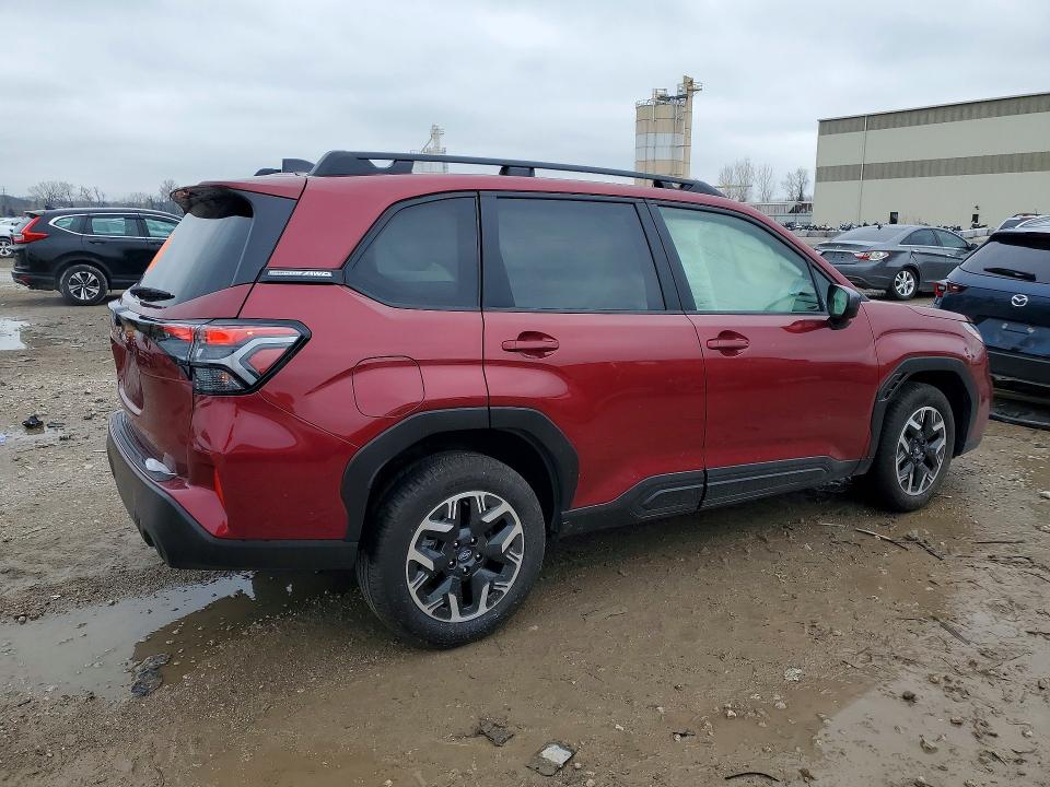 2025 Subaru Forester VIN JF2SLDDC6SH613838 COPART salvage auction — SIDE, Ks - Cert Of Title-Salvage, sold $8,300 on 2026-07-09 (photo 3)