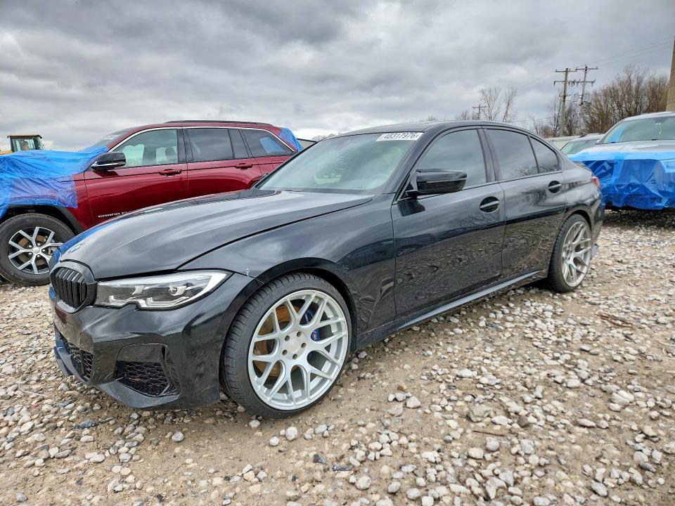 2020 BMW M3 VIN WBA5U9C03LFH06472 COPART salvage auction — UNDERCARRIAGE, Mi - Cert Of Title-Rebuilt Salvage, sold $12,700 on 2026-07-09 (photo 1)