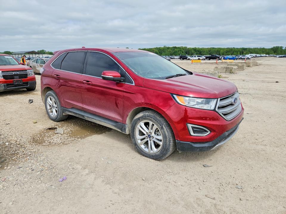 2018 Ford Edge VIN 2FMPK3J85JBC37304 COPART salvage auction — HAIL, Ks - Cert Of Title-Salvage, sold $2,000 on 2026-07-09 (photo 4)