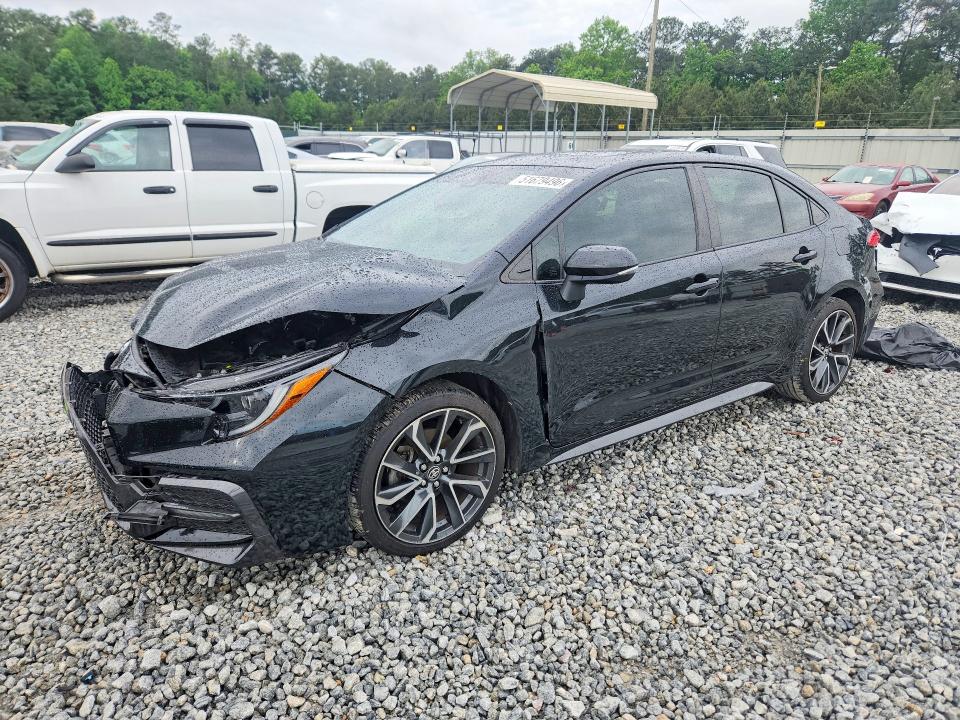 2022 Toyota Corolla VIN JTDP4MCE7NJ085759 COPART salvage auction — FRONT END, Ga - Cert Of Title-Salvage, sold $6,000 on 2026-07-28 (photo 1)