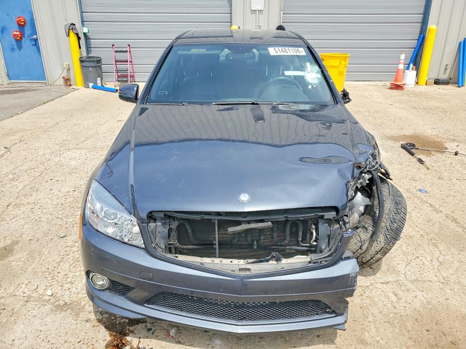 2010 Mercedes-benz C-klasse VIN WDDGF5EB9AR098355 COPART salvage auction — FRONT END, Tn - Salvage Certificate, sold $425 on 2026-07-14 (photo 5)